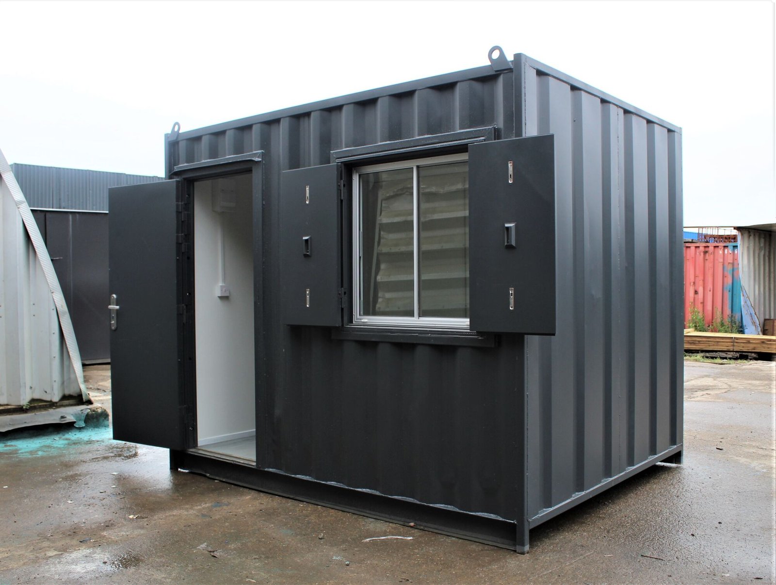 MW Containers 10ft Custom Shipping Container Office | Custom Built - Image 5