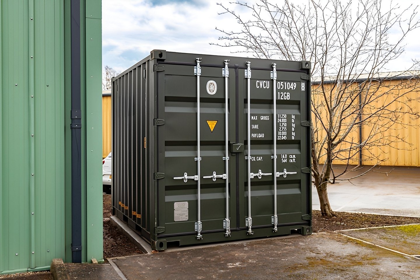 MW Containers 10ft Shipping Container – Blue | One Trip - Image 5