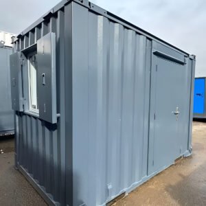 MW Containers 10ft Shipping Container Office | Portable Anti-Vandal Building