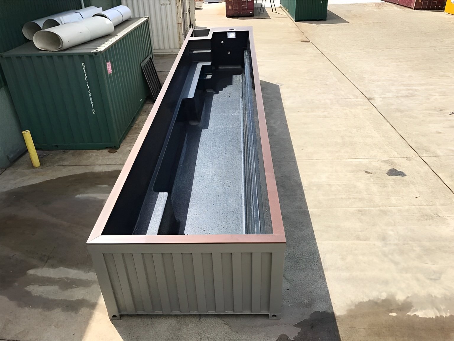 MW Containers 40ft Shipping Container Pool | Swimming Pool - Image 5