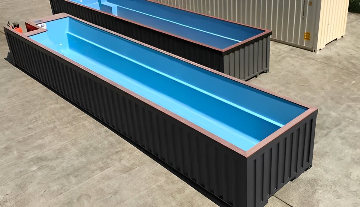 MW Containers 40ft Shipping Container Pool | Swimming Pool - Image 3