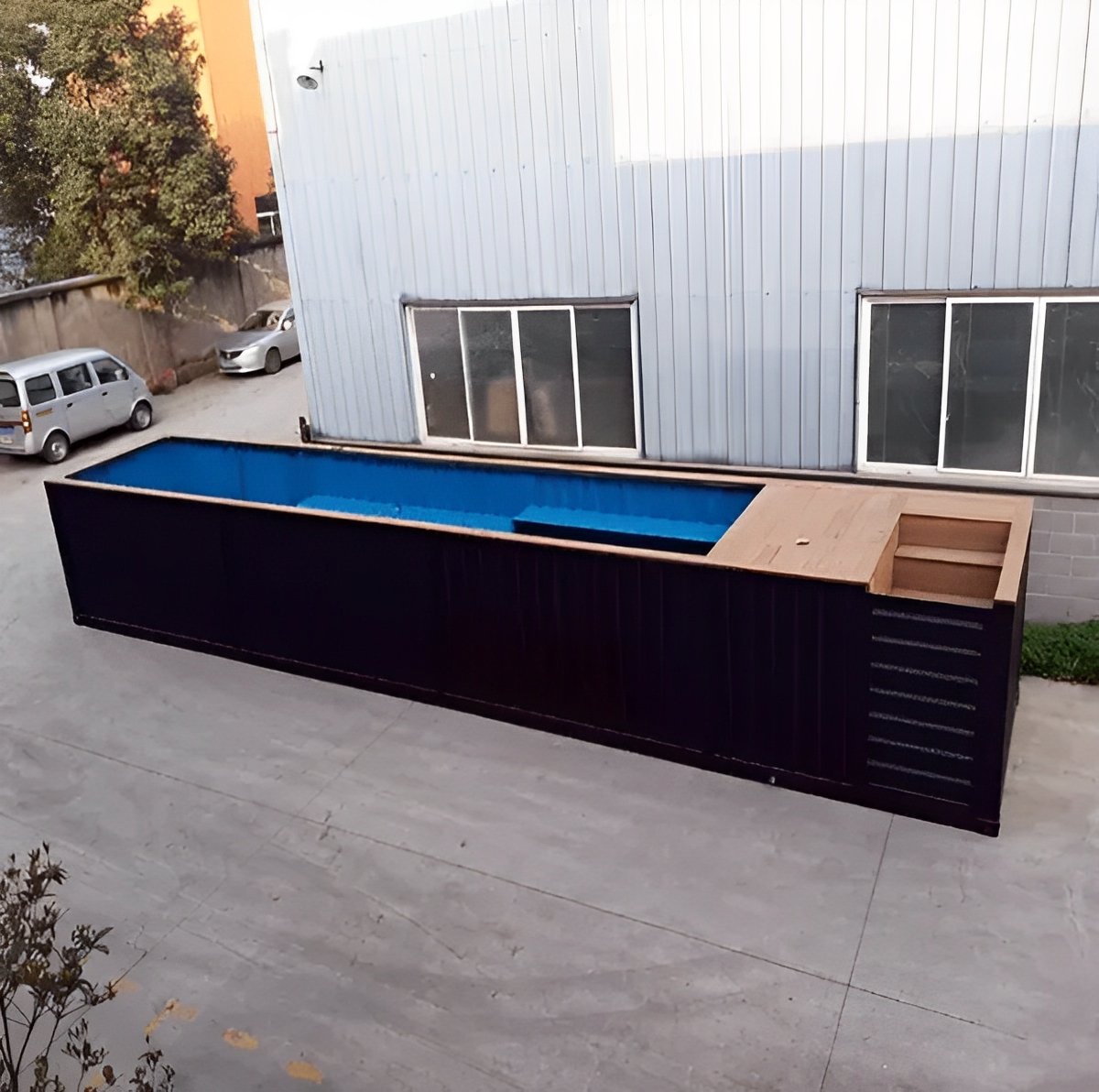 MW Containers 40ft Shipping Container Pool | Swimming Pool - Image 2