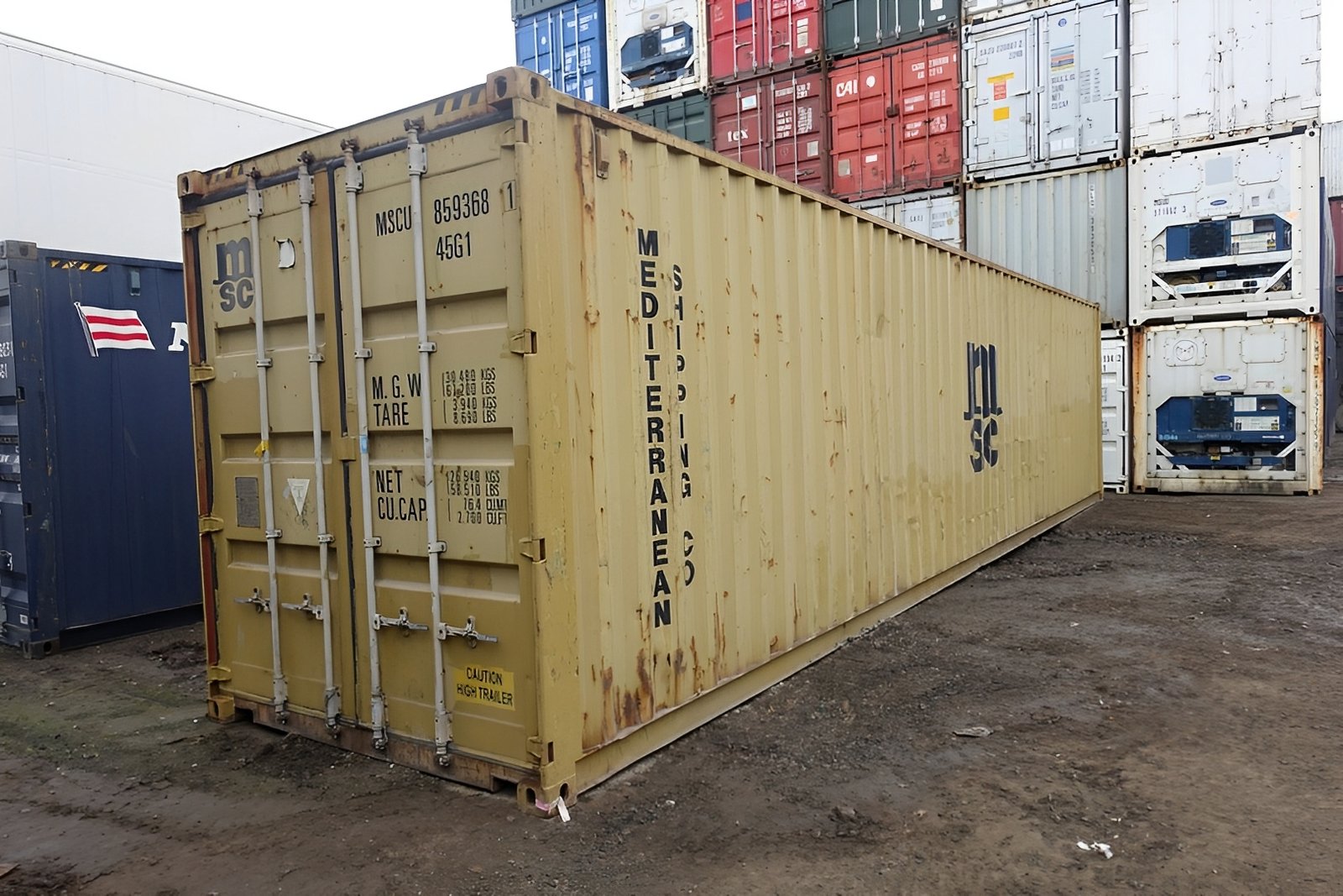 MW Containers 40ft x 8ft Used Shipping Container | High Cube
