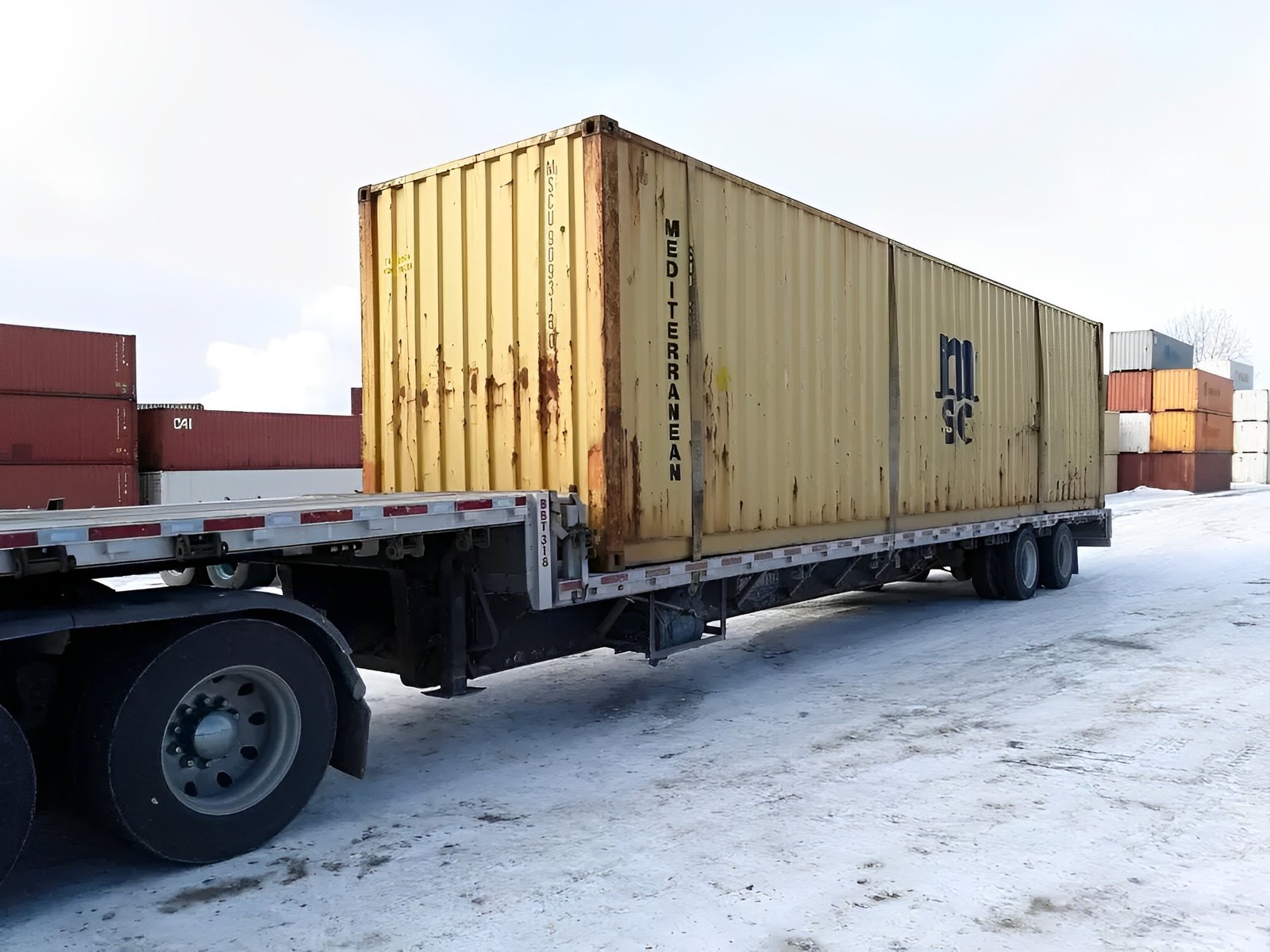 MW Containers 40ft x 8ft Used Shipping Container | High Cube - Image 3