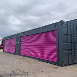 MW Containers 40ft x 8ft Shipping Container | Double Roll-Up Doors