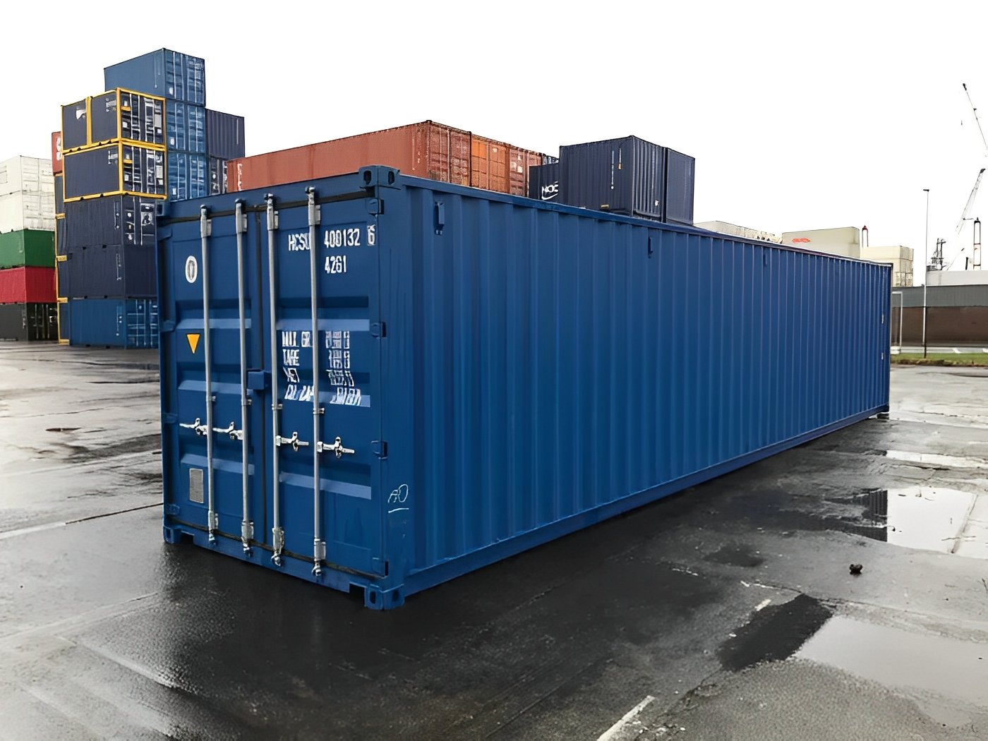 MW Containers 40ft Standard Shipping Container | One Trip