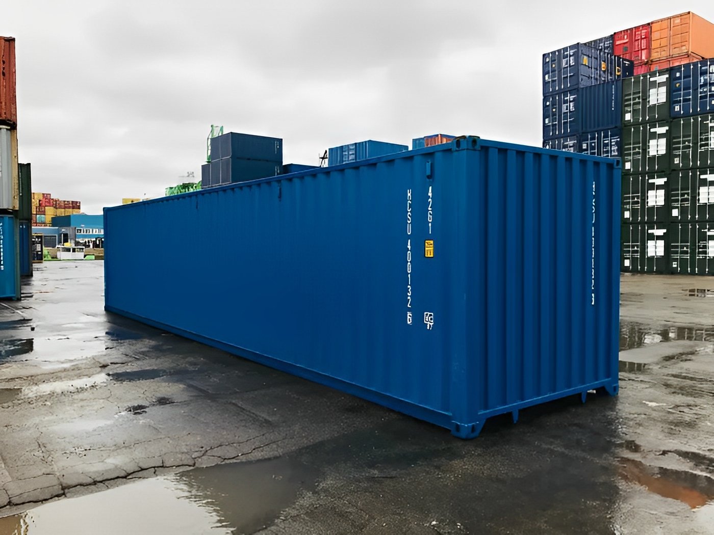 MW Containers 40ft Standard Shipping Container | One Trip - Image 2