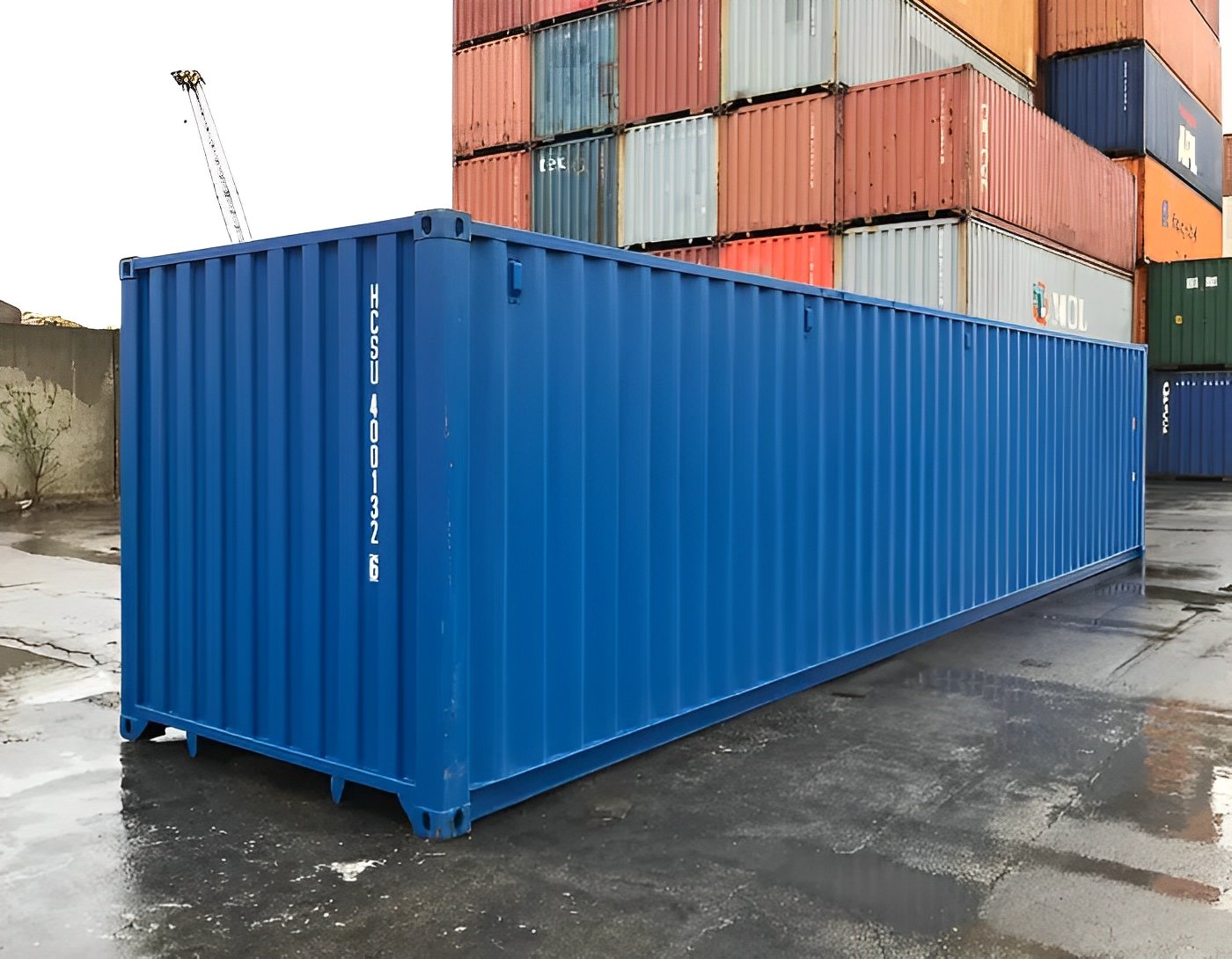 MW Containers 40ft Standard Shipping Container | One Trip - Image 6