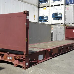 MW Containers 40ft x 8ft Used Flat Rack Shipping Container