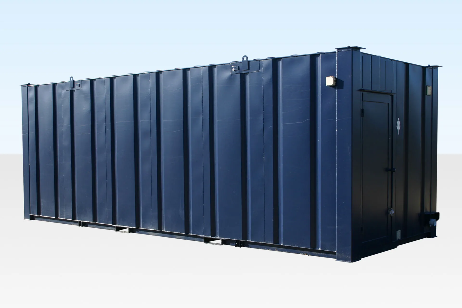 MW Containers 5+1 Steel Toilet Cabin 24ft x 9ft | Anti-Vandal