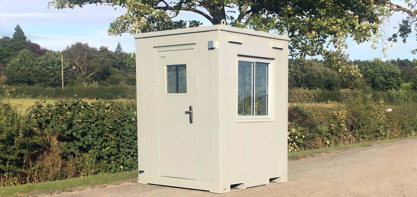 MW Containers 6ft x 6ft Single Guard Hut | Security Booth