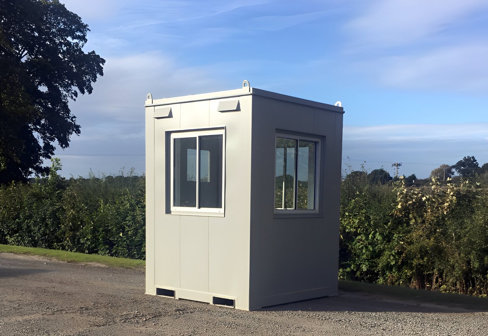 MW Containers 6ft x 6ft Single Guard Hut | Security Booth - Image 2