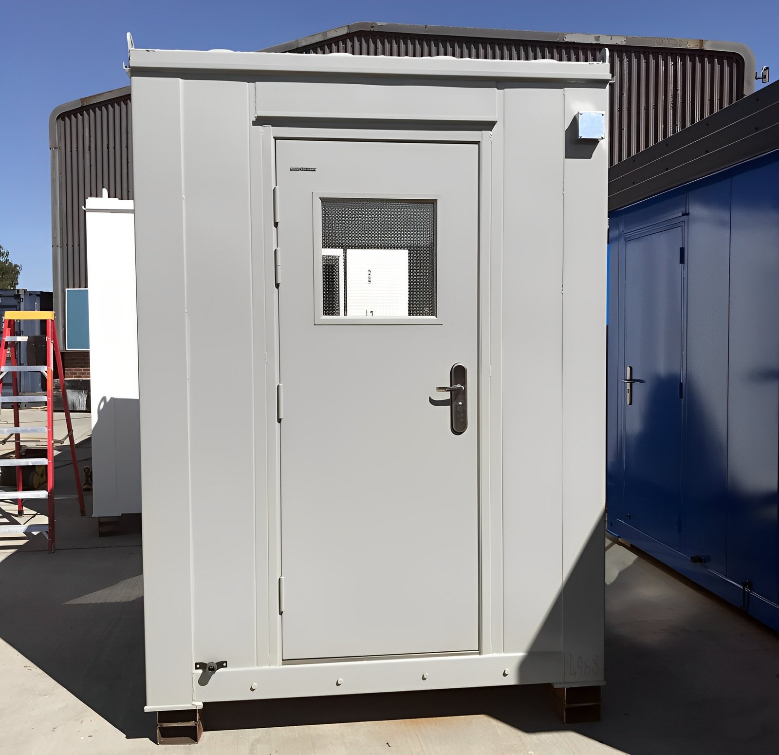 MW Containers 6ft x 6ft Single Guard Hut | Security Booth - Image 4