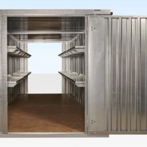 MW Containers 6m x 2.1m End Linked Flat Pack Bundle | Galvanised