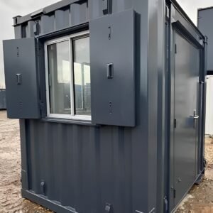 MW Containers 7ft x 7ft Shipping Container Office | Anti-Vandal