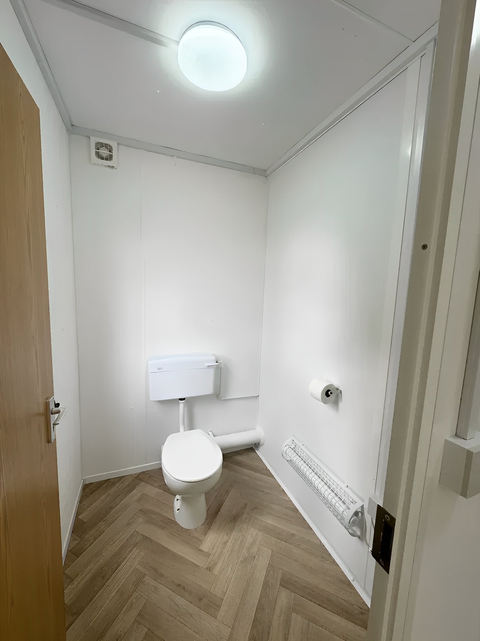 MW Containers 32ft x 10ft Custom Cabin Office | Canteen | 1+1 WC Wash Rooms | Anti-Vandal - Image 8