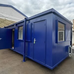 MW Containers 32ft x 10ft Custom Cabin Office | Canteen | 1+1 WC Wash Rooms | Anti-Vandal