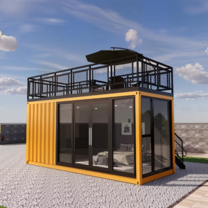 MW Containers 20ft High Quality Prefab Shipping Container House