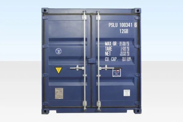10Ft X 8Ft Shipping Container (One trip) – Blue - Image 3