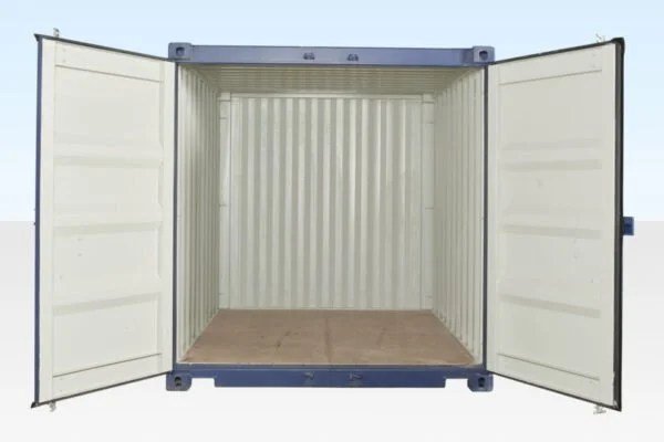 10Ft X 8Ft Shipping Container (One trip) – Blue - Image 2