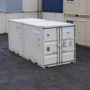 12ft Shipping Container with Lock Box