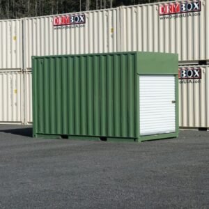 16ft High Cube Shipping Container with Rollup Door