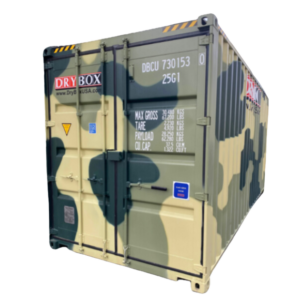 20ft New Shipping Container: CAMO