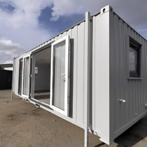 24ft x 9ft Site Office with Toilet – Sales Office