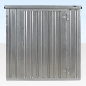 2m Flat Pack Metal Store