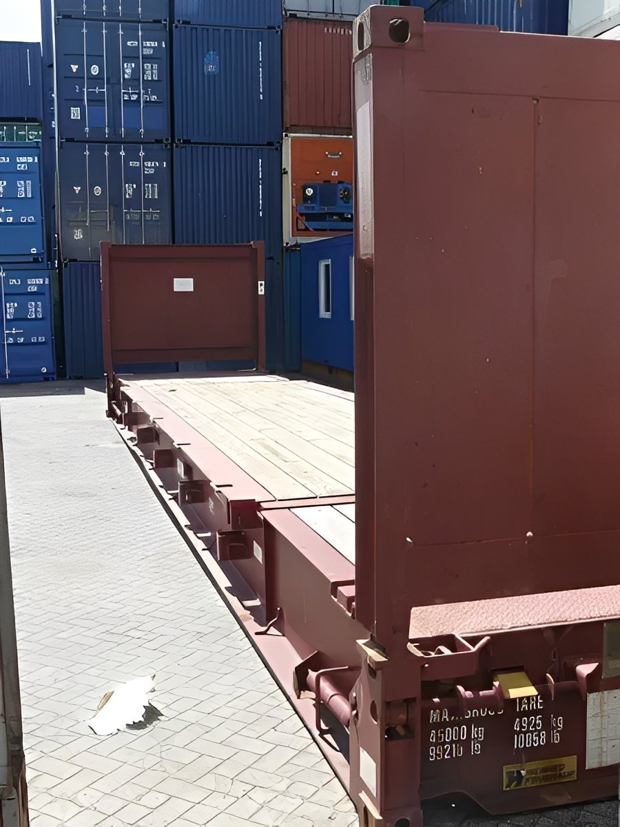 40Ft Used Collapsible Flat Rack Containers - Image 3