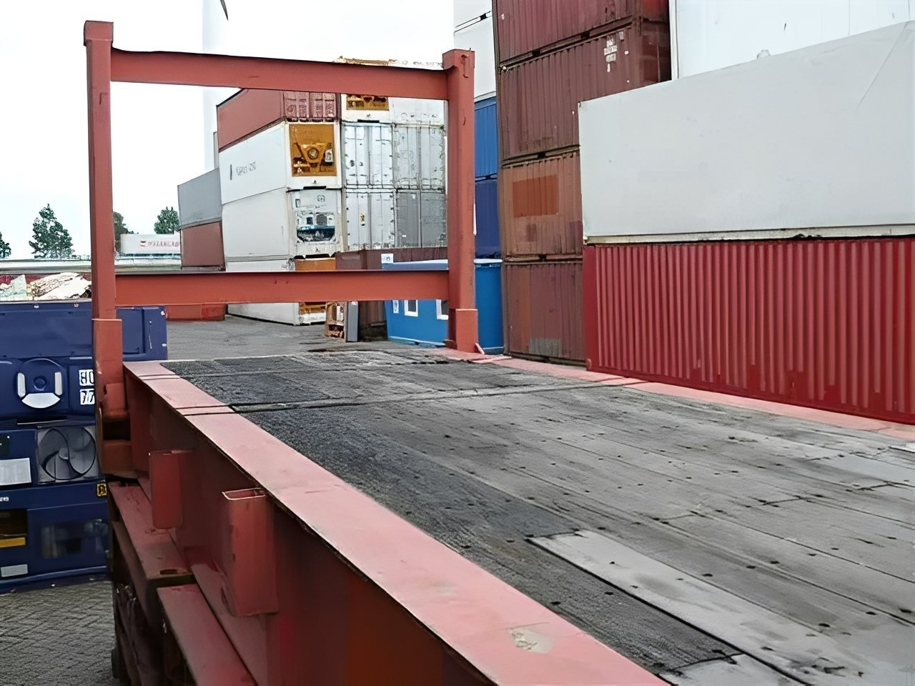 40Ft Used Collapsible Flat Rack Containers - Image 4