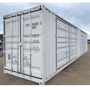 40ft High Cube Storage Container with 2 Side Doors