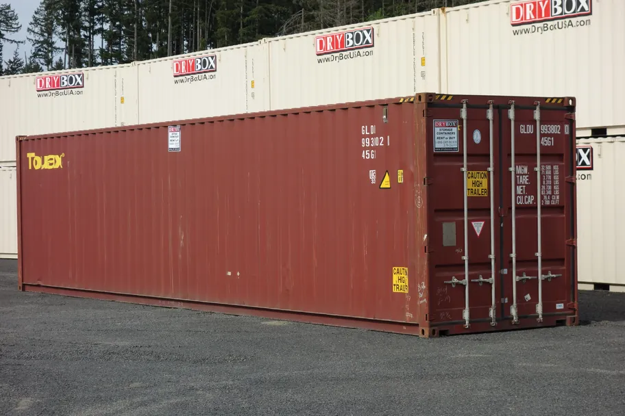 40ft High Cube Shipping Container (CW-Cargo Worthy)