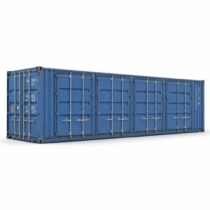 40ft Side Door Multi-Door Container – One-Trip – Blue
