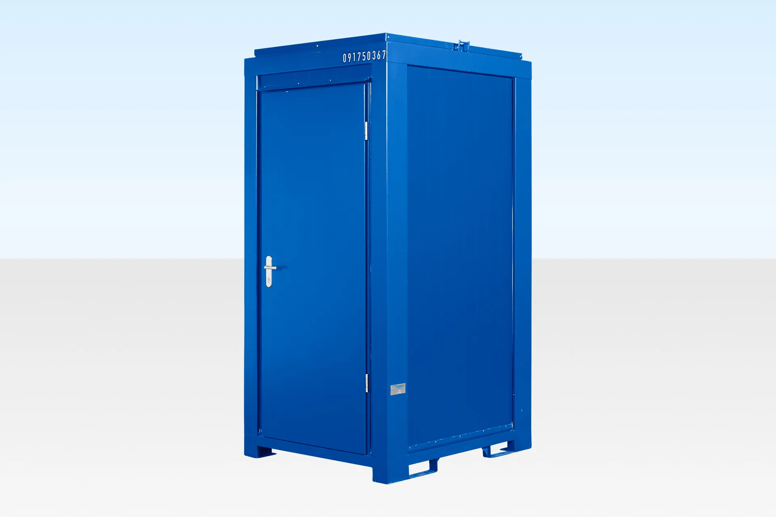 5Ft x 4Ft Single Mains Toilet (Blue) - Image 3
