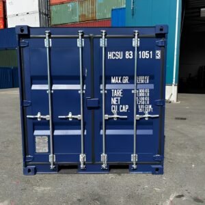8Ft Shipping Container One Trip (Blue)