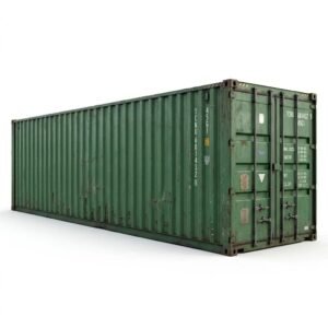 40ft Used Shipping Container – Used WWT – Green