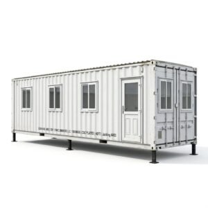 40ft Jackleg Office Cabin – Converted Cabin – White