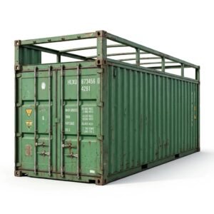40ft Open Top Container – Used – Green