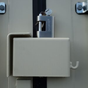 15ft Shipping Container with Lock Box