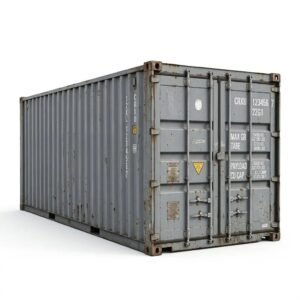 20ft Cargo-Worthy Container – Used – Gray