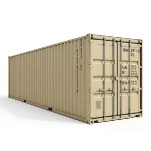 40ft One-Trip Shipping Container – One-Trip – Beige