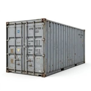 20ft Wind & Watertight Container – Used WWT – Gray