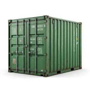 10ft Standard Shipping Container – One-Trip – Green