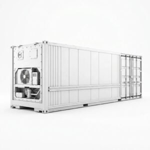 40ft Blast Freezer Container – Used – White