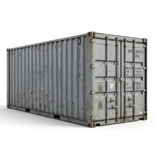20ft Used Shipping Container – Used – Gray