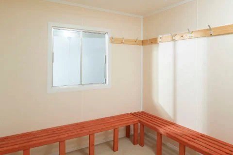 24Ft x 9Ft Steel Drying Room Cabin