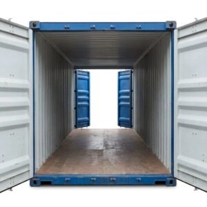 40ft High Cube Double Door Container – One-Trip – Blue