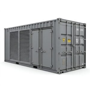20ft Generator Container – Modified – Gray