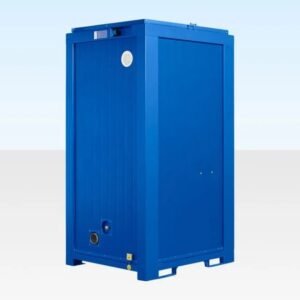 5Ft x 4Ft Single Mains Toilet (Blue)